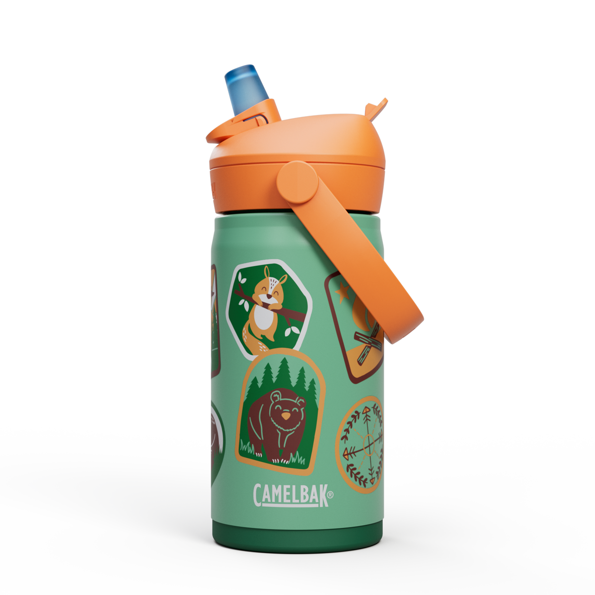 thrivetm-flip-straw-kids-12oz-bottle-insulated-stainless-steel-b9 nswfkxg1wq